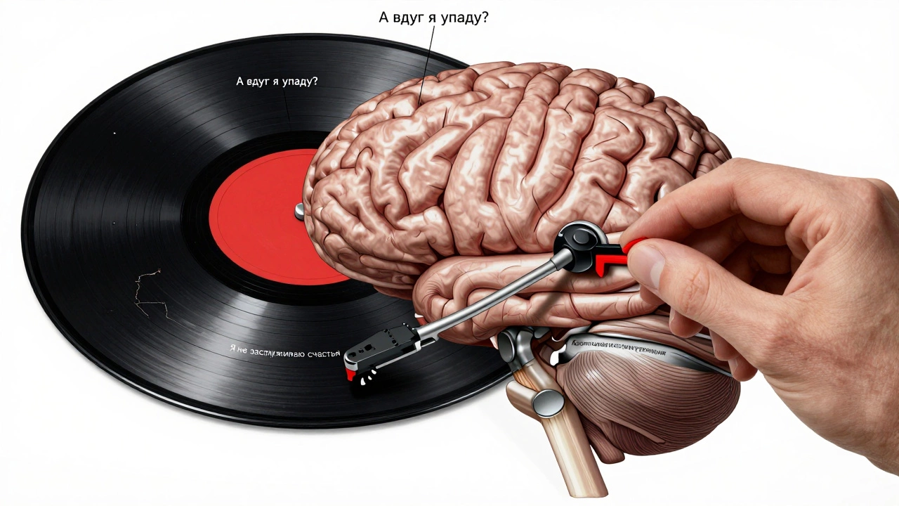 Мозг как виниловая пластинка с царапиной, которую заменяют новой, чистой.