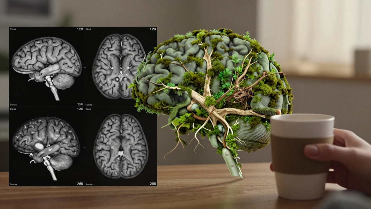 Временной ряд МРТ мозга: увеличение серого вещества и восстановление гиппокампа за 12 недель терапии.